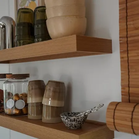 Boshuisje Met Kachel 