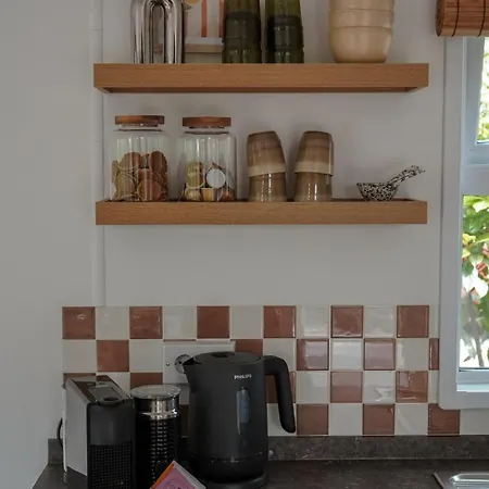 Boshuisje Met Kachel 