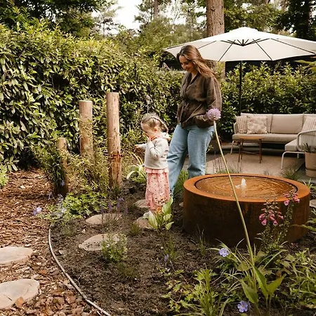 Boshuisje Met Kachel 