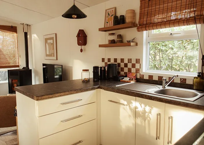 Boshuisje Met Kachel 