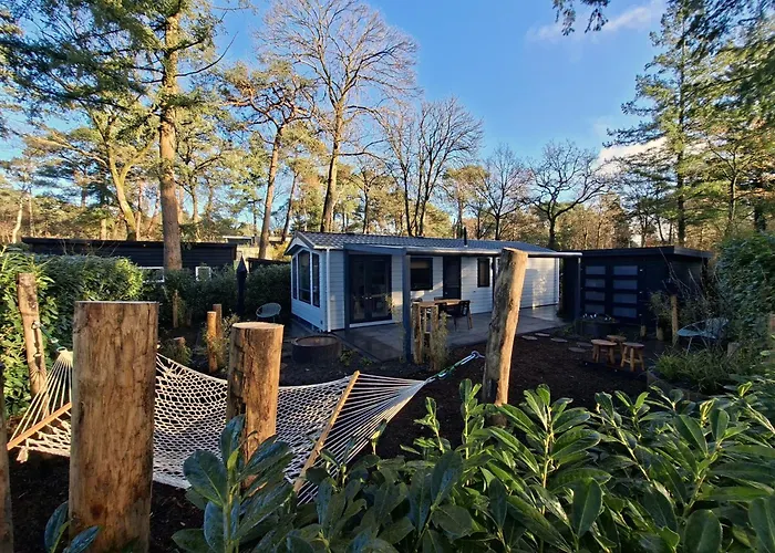 Boshuisje Met Kachel 