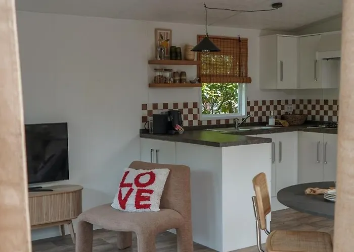 Boshuisje Met Kachel 