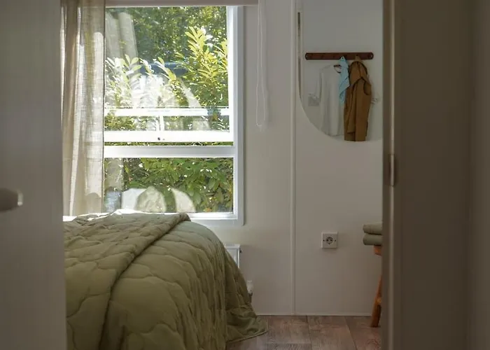 Boshuisje Met Kachel 