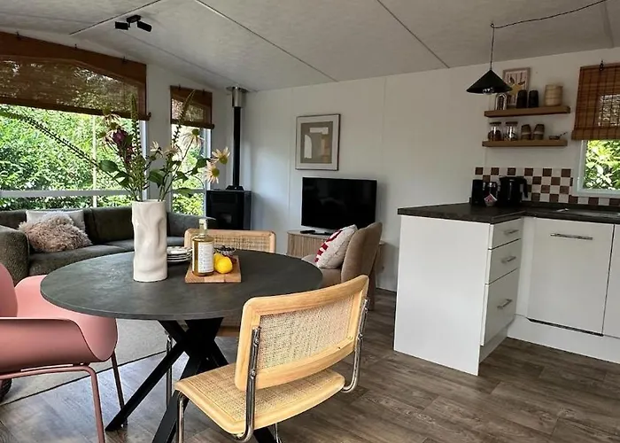 Boshuisje Met Kachel 